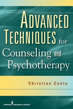 Advanced Techniques for Counseling and Psychotherapy - Conte, Christian