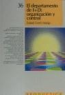 Cover El departamento de I+D : organización y control