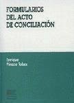 Formularios del acto de conciliación