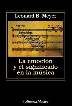 Emoción y significado en la música - Meyer, Leonard; Turina de Santos, José Luis