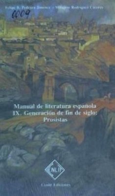 Generación de fin de siglo : prosistas - Pedraza