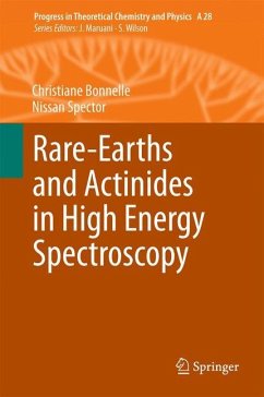 Rare-Earths and Actinides in High Energy Spectroscopy - Bonnelle, Christiane;Spector, Nissan