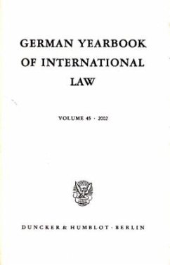 German Yearbook of International Law / Jahrbuch für Internationales Recht.