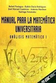 Manual para la matemática universitaria : análisis matemático I