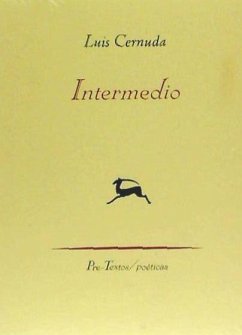 Intermedio - Cernuda, Luis