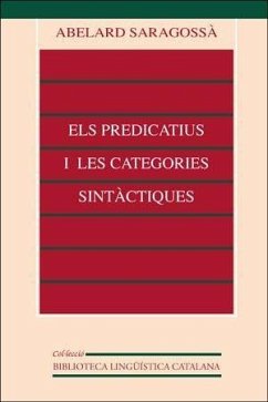 Els predicatius i les categories sintàctiques - Saragossà, Abelard