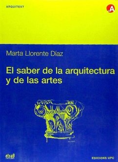 Cover El saber de la arquitectura y de las artes