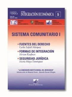 Sistema comunitario I - Kaufman, Miriam; Moya Domínguez, María; Safadi Márquez, Carlos