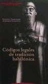 Códigos legales de la tradición babilónica