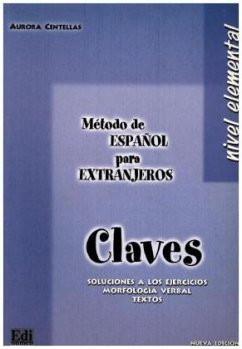 Método de Español Para Extranjeros Elemental Libro de Claves - Centellas, Aurora