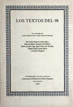 Los textos del 98 - Mainer Baqué, José Carlos