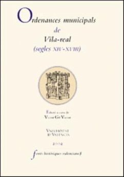 Ordenanzas municipals de Vila-Real (segles XIV-XVIII) - Gil Vicent, Vicent