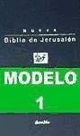 Biblia de Jeruralén. Modelo 1