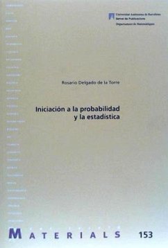 Iniciación a la probabilidad y estadística - Delgado de la Torre, Rosario