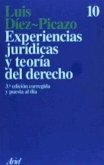 Experiencias jurídicas y teoría del derecho