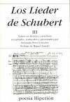 Los Lieder de Schubert III