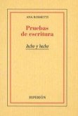 Pruebas de escritura Pruebas de escritura