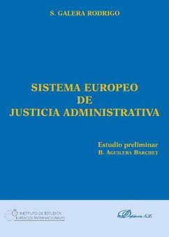 Sistema europeo de justicia administrativa - Galera, Susana