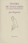 Cover Teatro de vanguardia : una noción impertinente