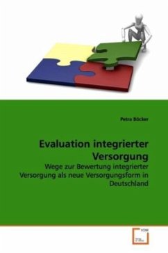 Evaluation integrierter Versorgung - Böcker, Petra