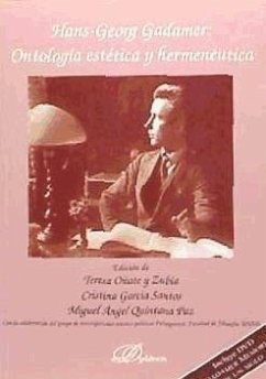 Hans-Georg Gadamer : ontología estética y hermenéutica - Quintana Paz, Miguel Ángel; Oñate y Zubía, Teresa . . . [et al.; García Santos, Cristina