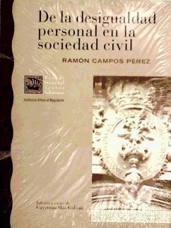 De la desigualdad personal en la sociedad civil - Campos, Ramón; Herrera Campos, Ramón