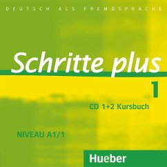 2 Audio-CDs zum Kursbuch / Schritte plus - Deutsch als Fremdsprache 1 - Niebisch, Daniela; Penning-Hiemstra, Sylvette; Specht, Franz