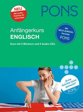 Pons Anfängerkurs Englisch mit 2 Büchern und 5 Audi CD's