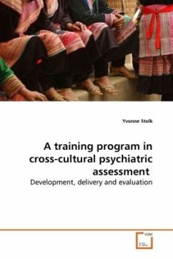 A training program in cross-cultural psychiatric assessment - Stolk, Yvonne