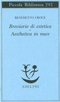 Cover Breviario di estetica-Aesthetica in nuce