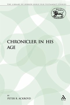 Cover The Chronicler in His Age