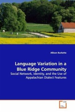 Language Variation in a Blue Ridge Community - Burkette, Allison