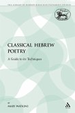 Classical Hebrew Poetry Classical Hebrew Poetry