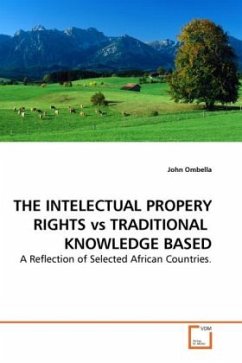 THE INTELLECTUAL PROPERTY RIGHTS vs TRADITIONAL KNOWLEDGE BASED - Ombella, John