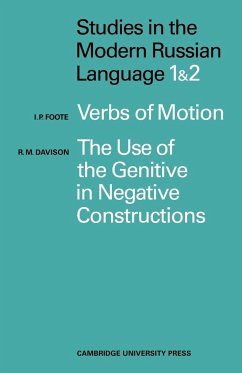 Studies in the Modern Russian Language - Foote, I. P.; Davidson, R. M.; Davison, R. M.