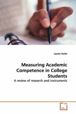 Measuring Academic Competence in College Students - Hutto, Lauren