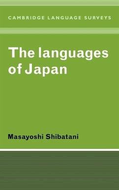 The Languages of Japan - Shibatani, Masayoshi