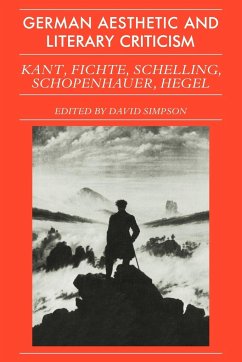 German Aesthetic Literary Criticism - Simpson, David; Simpson, Greg; Simpson