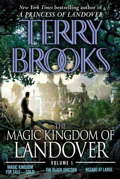 The Magic Kingdom of Landover Volume 1: Magic Kingdom for Sale Sold! - The Black Unicorn - Wizard at Large - Brooks, Terry