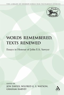 Cover Words Remembered, Texts Renewed