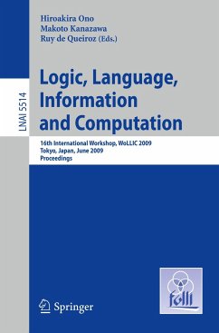 Logic, Language, Information and Computation