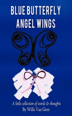 Blue Butterfly Angel Wings - Willa Van Gent, Van Gent; Willa Van Gent