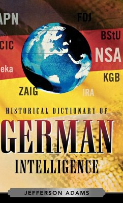 Cover Historical Dictionary of German Intelligence
