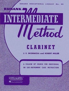 Rubank Intermediate Method - Clarinet - Skornicka, Joseph E.;Miller, Robert