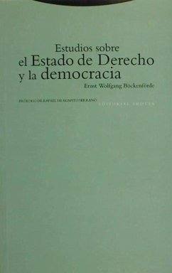 Estudios sobre el estado de derecho y la democracia - Böckenförde, Ernst Wolfgang