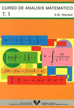 CURSO ANALISIS MATEMATICO 1 - Nikolski, S. M.; Aparicio Bernardo, Emiliano; Nikolski, Serguiei Mijailovich