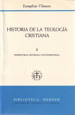 Prerreforma, reformas, contrarreforma - Vilanova Bosch, Evangelista