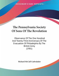 The Pennsylvania Society Of Sons Of The Revolution