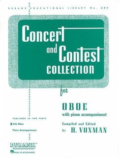 Concert and Contest Collection for Oboe