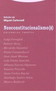 Cover Neoconstitucionalismo(s)